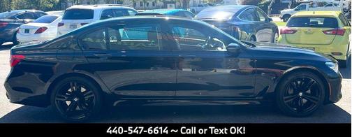 Black Sapphire Metallic 2018 BMW 750 i xDrive