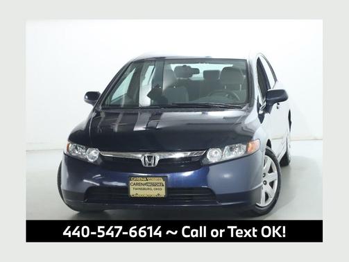 Atomic Blue Metallic 2006 Honda Civic LX