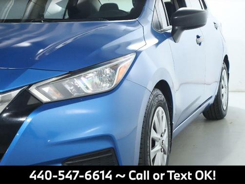 Electric Blue Metallic 2020 Nissan Versa 1.6 S