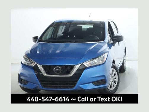 Electric Blue Metallic 2020 Nissan Versa 1.6 S