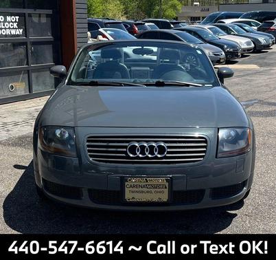 Nimbus Gray Pearl 2002 Audi TT Roadster