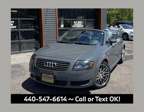 Nimbus Gray Pearl 2002 Audi TT Roadster