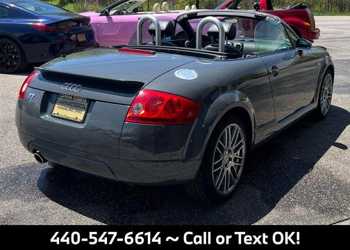 Nimbus Gray Pearl 2002 Audi TT Roadster