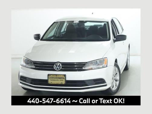 Pure White 2015 Volkswagen Jetta 1.8T SE