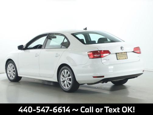 Pure White 2015 Volkswagen Jetta 1.8T SE