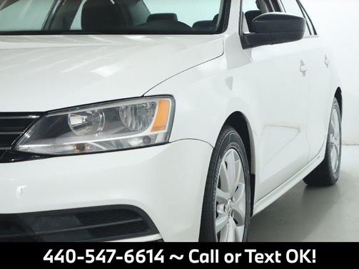 Pure White 2015 Volkswagen Jetta 1.8T SE