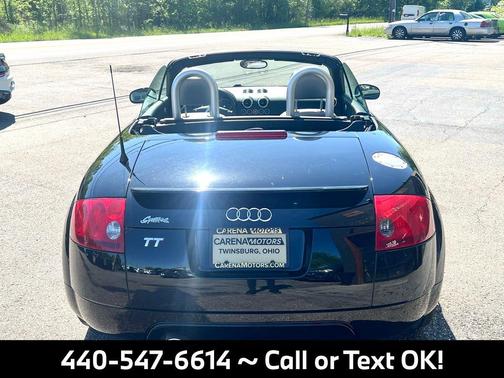 Brilliant Black 2006 Audi TT 1.8L