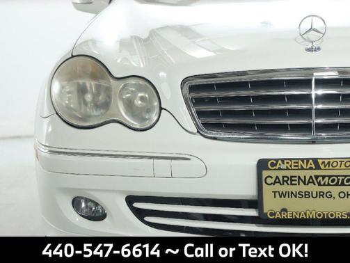 Arctic White 2007 Mercedes-Benz C-Class Luxury 4MATIC