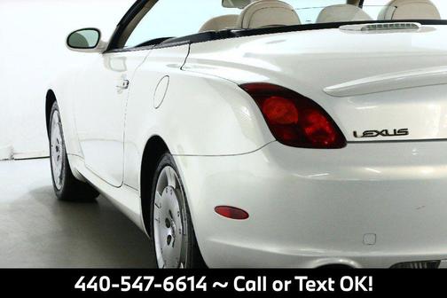 White Gold Crystal 2003 Lexus SC 430 Base