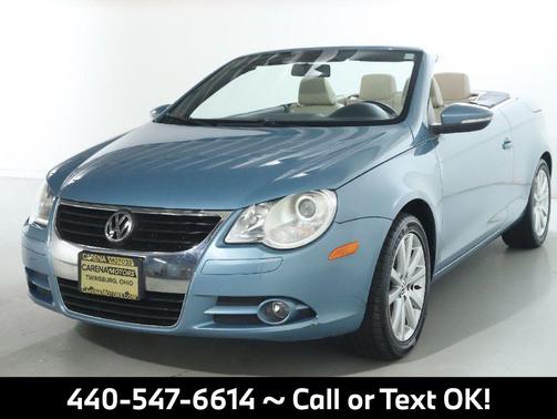 Eismeer Blue 2009 Volkswagen Eos Komfort