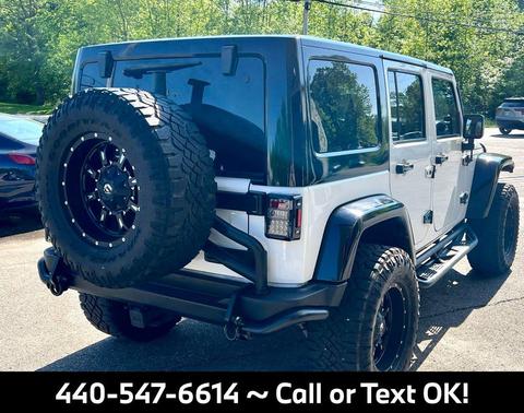 Bright White Clearcoat 2014 Jeep Wrangler Unlimited Polar Edition