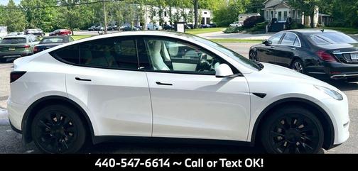 Pearl White 2021 Tesla Model Y Long Range Dual Motor All-Wheel Drive