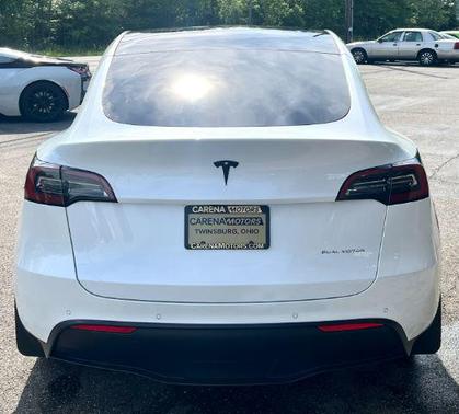 Pearl White Multi-Coat 2021 Tesla Model Y Long Range Dual Motor All-Wheel Drive