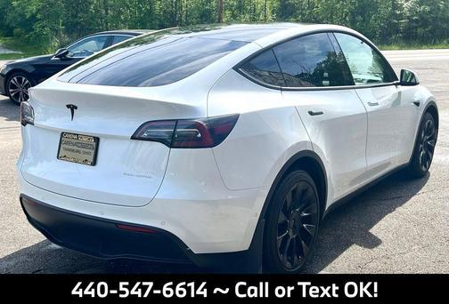 Pearl White 2021 Tesla Model Y Long Range Dual Motor All-Wheel Drive