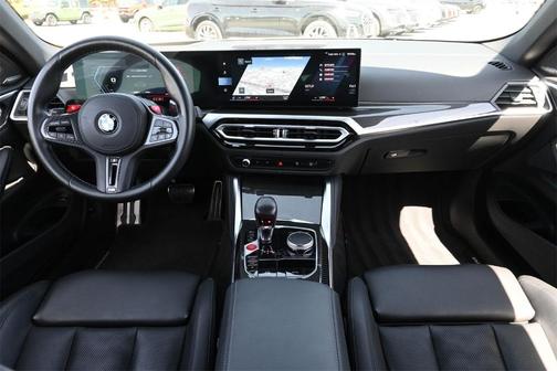 Skyscraper Gray Metallic 2024 BMW M4 Competition xDrive