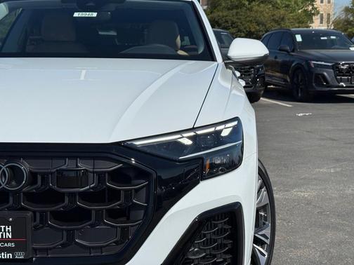 White 2026 Audi Q8 55 Premium