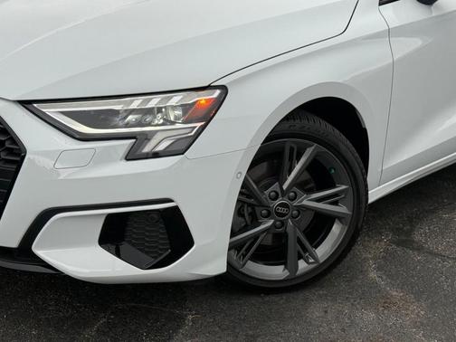 Glacier White Metallic 2024 Audi A3 40 Premium