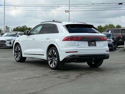 White 2026 Audi Q8 55 Premium