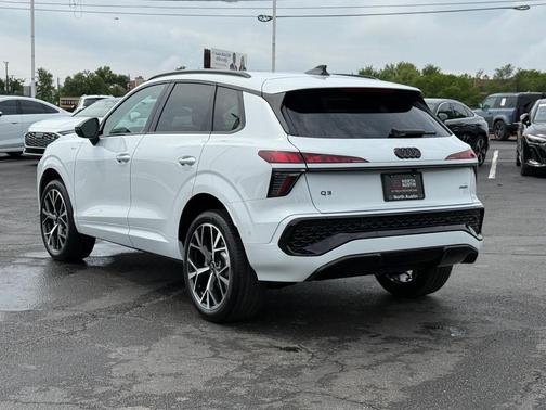 White 2026 Audi Q3 S line