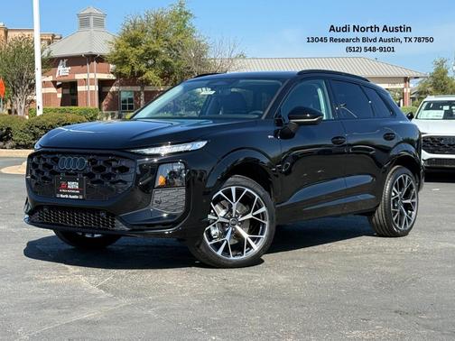 Black 2026 Audi Q3 S line