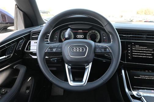 Blue Metallic 2026 Audi Q8 55 Premium