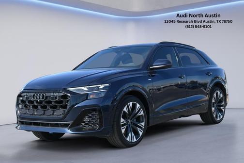Blue Metallic 2026 Audi Q8 55 Premium