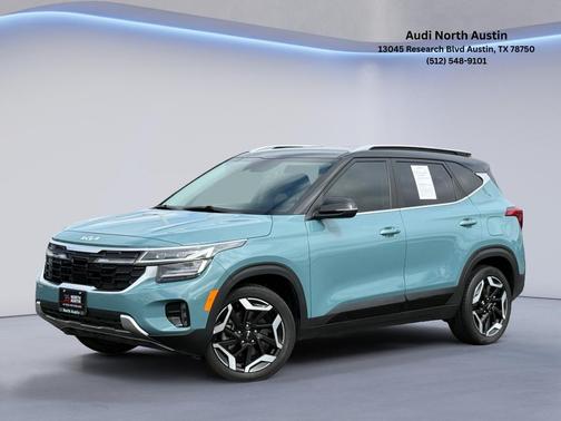 Blue Black 2024 Kia Seltos SX