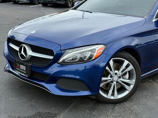 Brilliant Blue Metallic 2017 Mercedes-Benz C-Class C 300 4MATIC