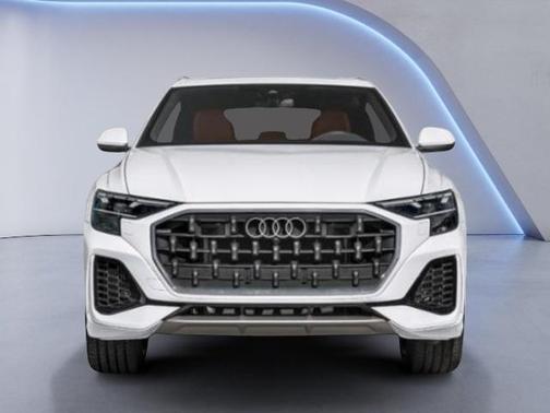 Glacier White Metallic 2026 Audi Q8 55 Premium