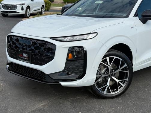 White 2026 Audi Q3 S line