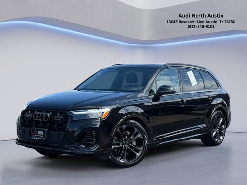 Mythos Black Metallic 2026 Audi Q7 55 Premium Plus
