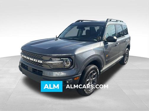 Gray Metallic 2021 Ford Bronco Sport Badlands