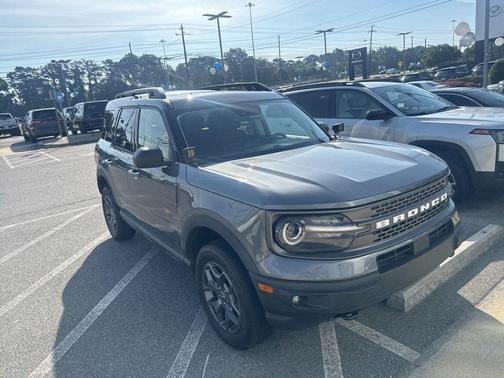 Gray Metallic 2021 Ford Bronco Sport Badlands