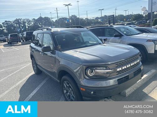 Gray Metallic 2021 Ford Bronco Sport Badlands