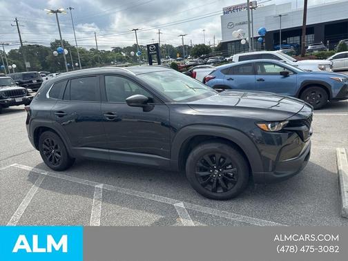 Jet Black Mica 2025 Mazda CX-50 2.5 S Preferred Package