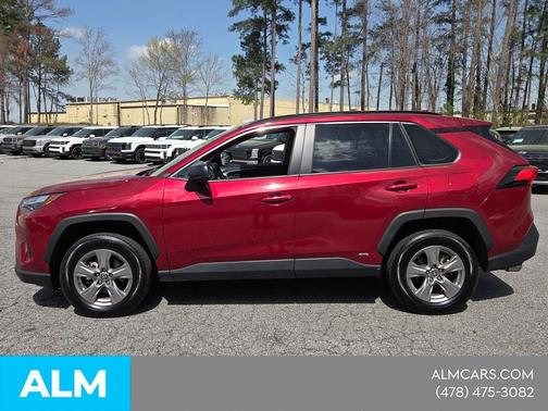 Pearl 2025 Toyota RAV4 Hybrid LE