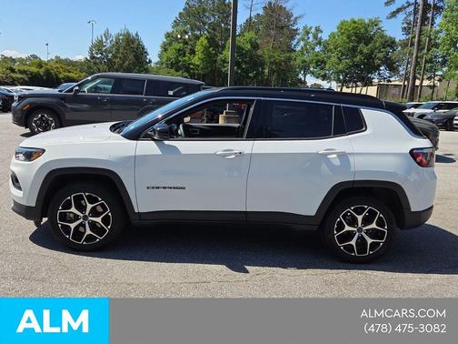 Bright White Clearcoat 2025 Jeep Compass Limited