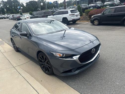 Polymetal Gray Metallic 2025 Mazda Mazda3 Carbon Edition