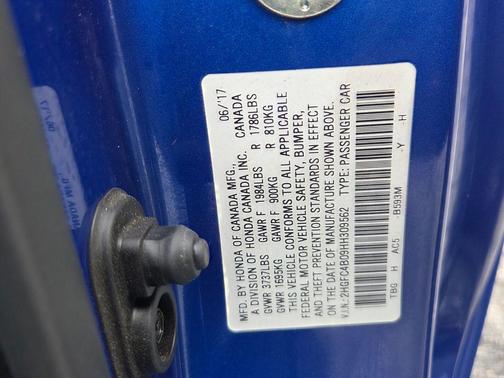 2017 Honda Civic LX-P