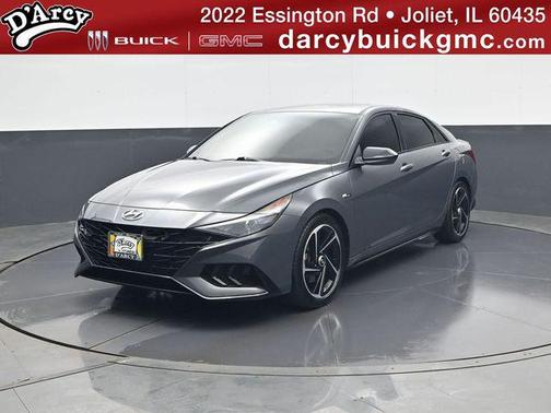 Ecotronic Gray 2023 Hyundai ELANTRA N Line