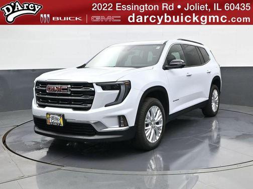 Glacier White Tricoat 2026 GMC Acadia Elevation AWD