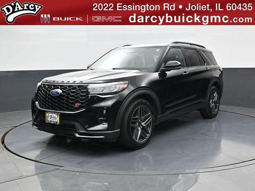 Agate Black Metallic 2025 Ford Explorer ST