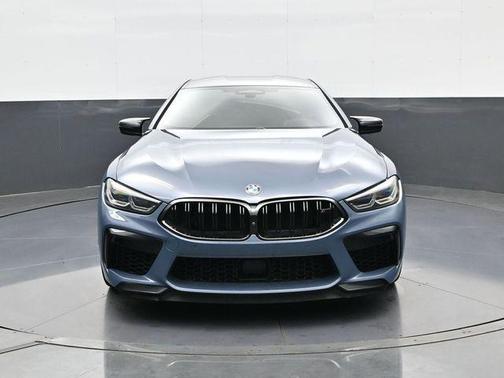 Barcelona Blue Metallic 2022 BMW M8 Gran Coupe Competition
