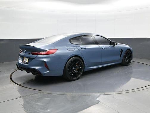 Barcelona Blue Metallic 2022 BMW M8 Gran Coupe Competition