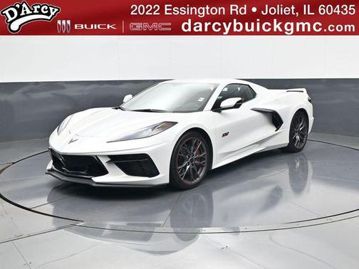 White Pearl Metallic Tricoat 2023 Chevrolet Corvette Stingray w/3LT