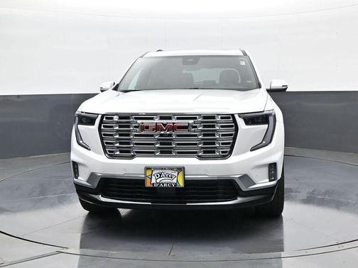 White Frost Tricoat 2024 GMC Acadia Denali