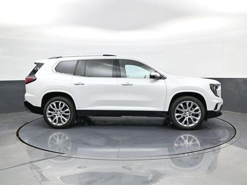 White Frost Tricoat 2024 GMC Acadia Denali