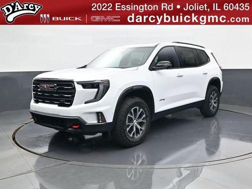 Summit White 2026 GMC Acadia AT4 AWD