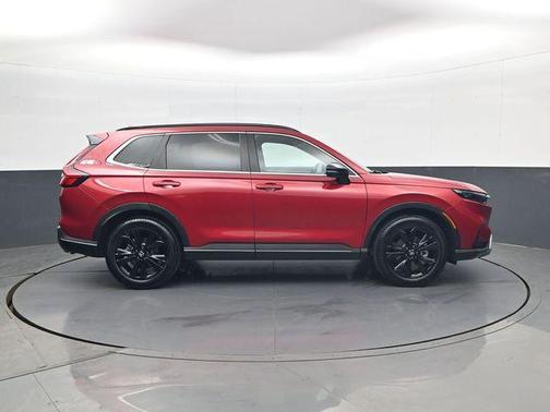 Radiant Red Metallic 2025 Honda CR-V Hybrid Sport Touring AWD