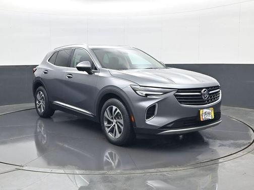 Satin Steel Metallic 2021 Buick Envision AWD Essence